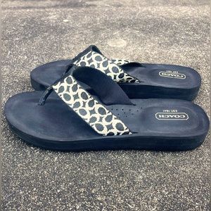 Coach Flip Flops Size 8.5